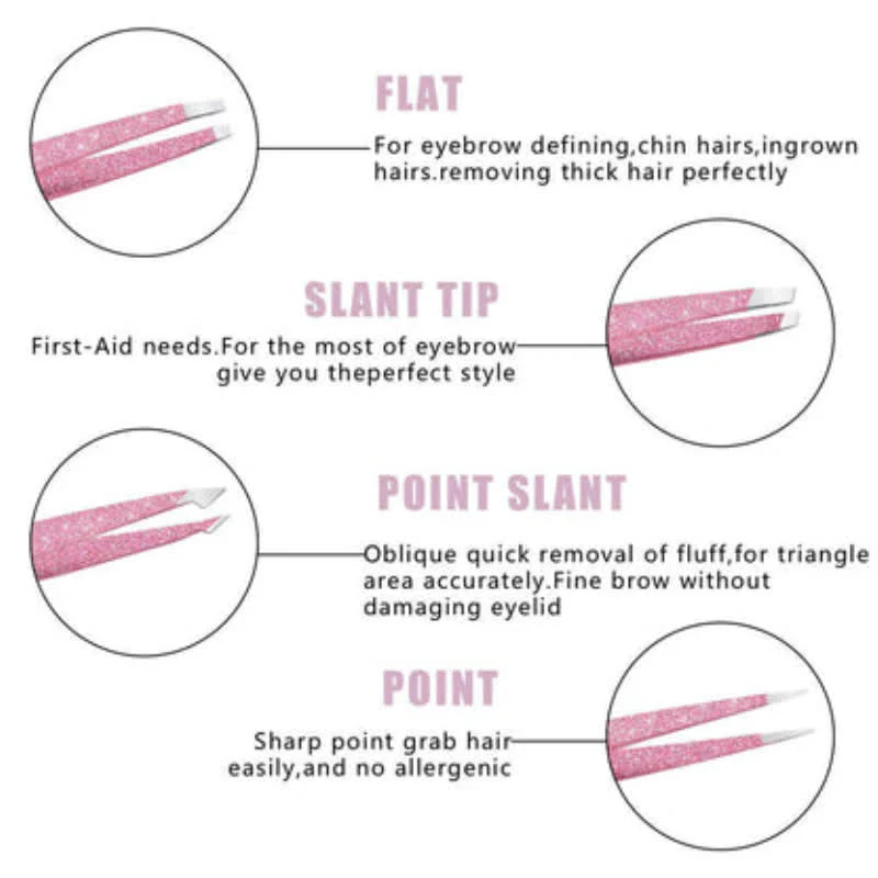 Elycura Precision Blackhead Tweezers Set - Image 3