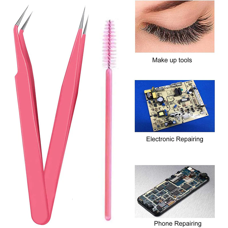 Elycura Fine Tip Lash Tweezers - Image 3