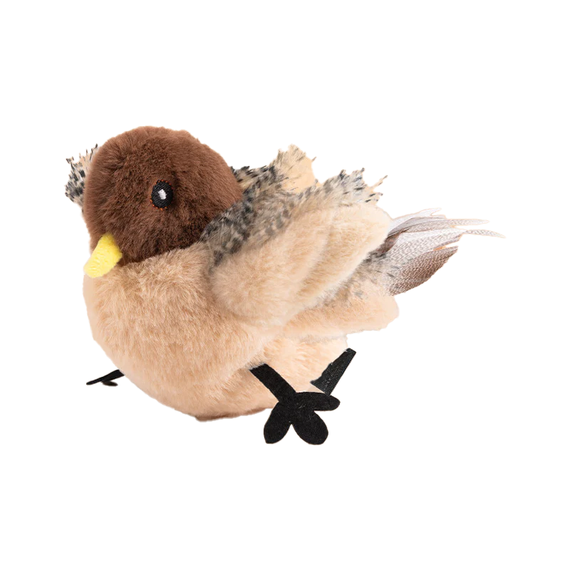 Realistic Bird Cat Toy